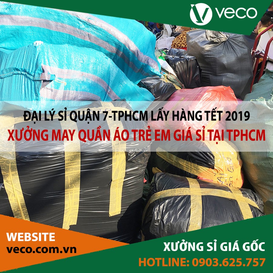 VECO-Xưởng may quần áo trẻ em giá sỉ tại TPHCM-quận 7